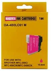 Brother LC61M Compatible Magenta Ink Cartridge
